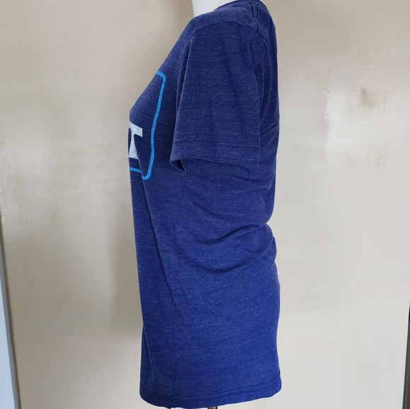 Blue/White Bud Light Tee, Unisex S - Picture 3 of 9